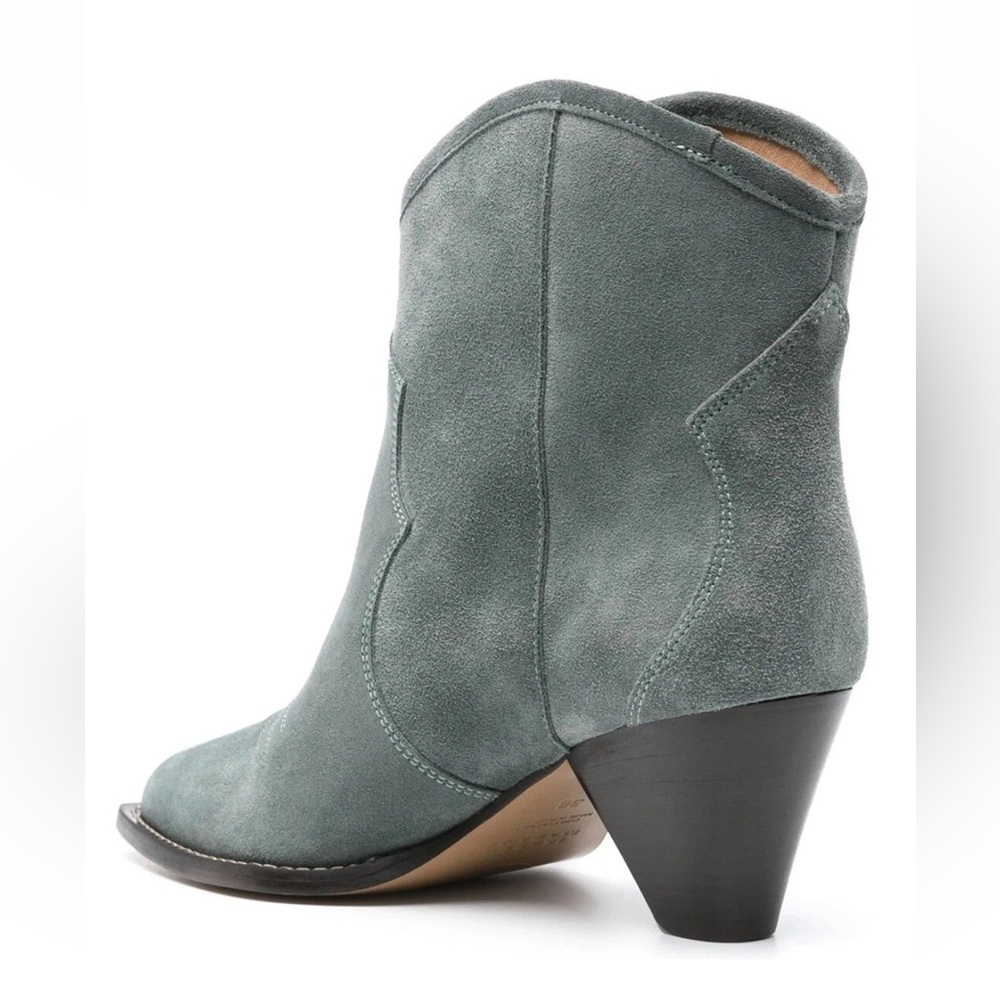 NIB Isabel Marant Darizo Ankle booties in Sea Green size 36 - Picture 12 of 17